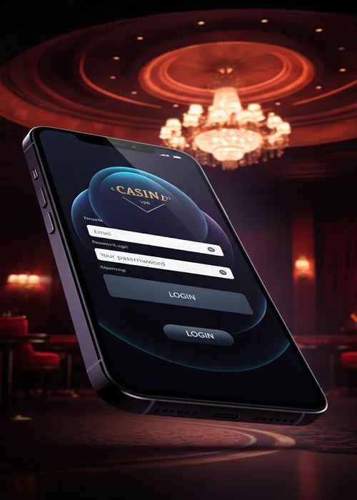 Page d'authentification Lucky8 pour accès membre rapide